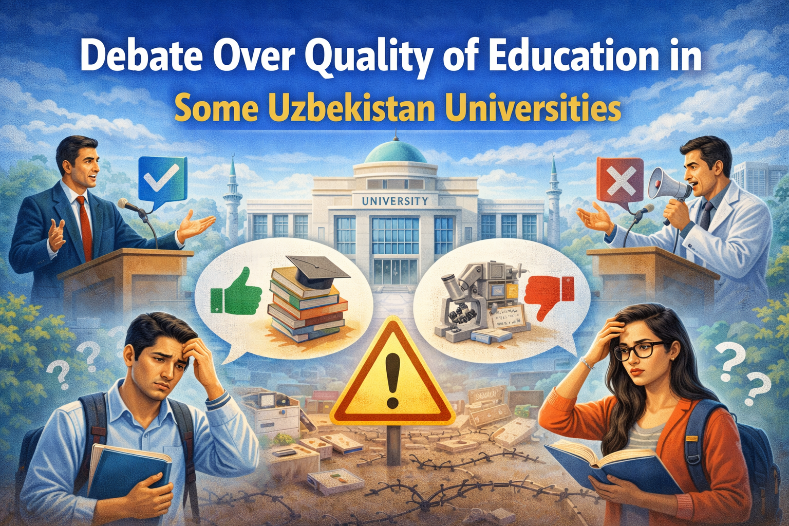 Debate Over Quality of Education in Some Uzbekistan Universities